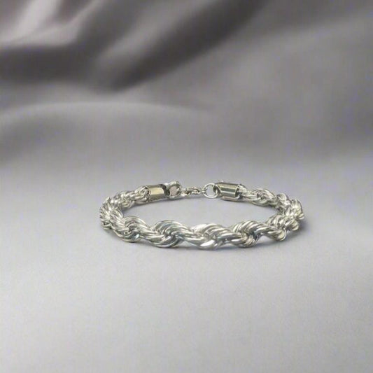 Cordell-Armband | Silver 8mm