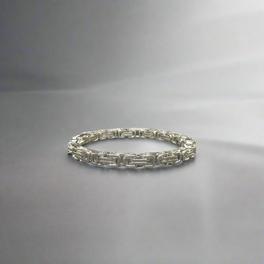 Kejsar-Armband | Silver 7mm