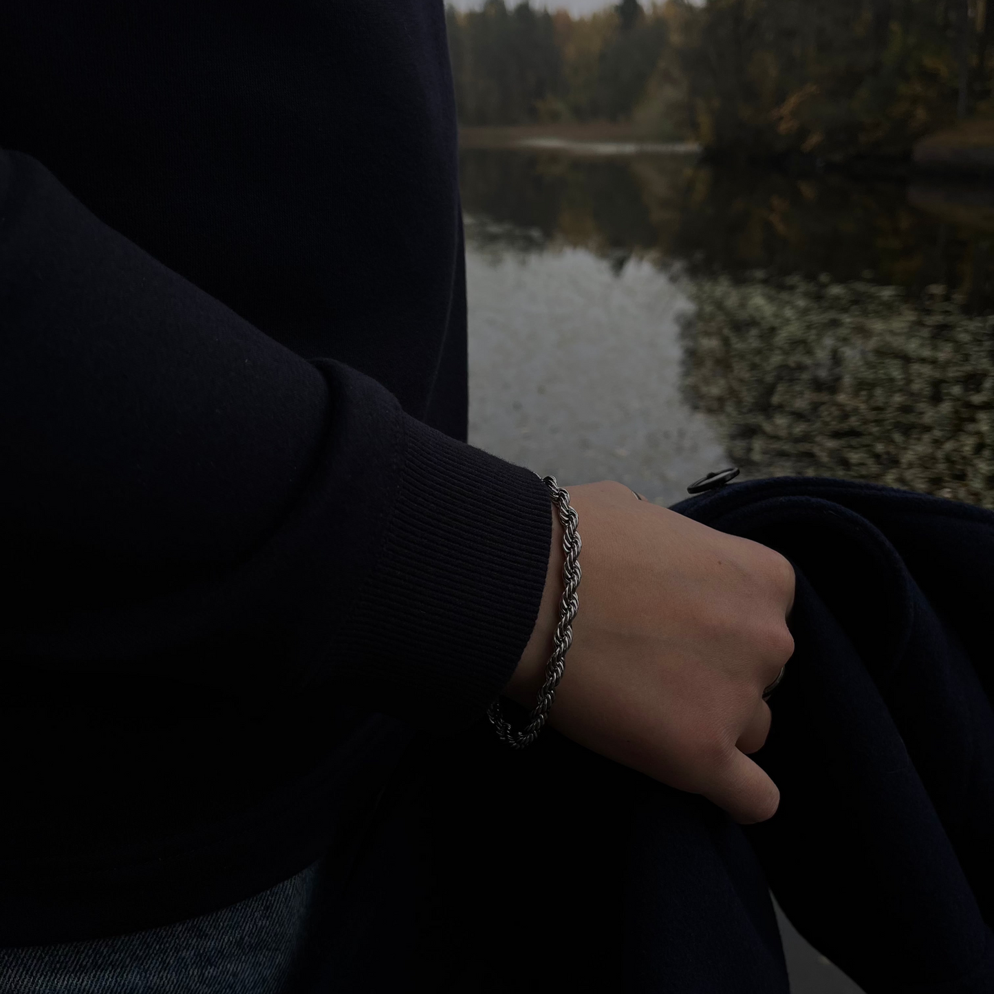 Cordell-Armband | Silver 5mm