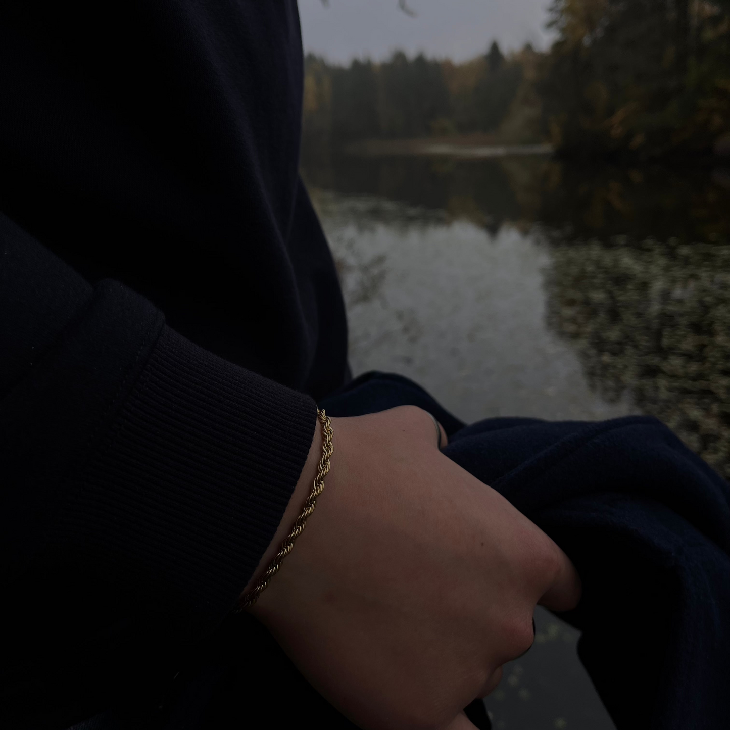 Cordell-Armband | Guld 4mm